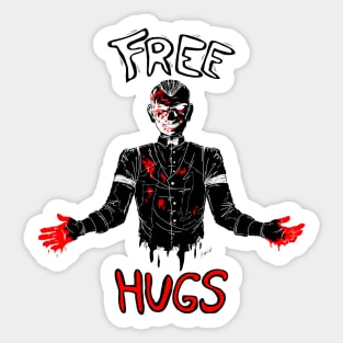 Eddie Gluskin Free Hugs Sticker